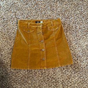 Mustard BDG skirt
